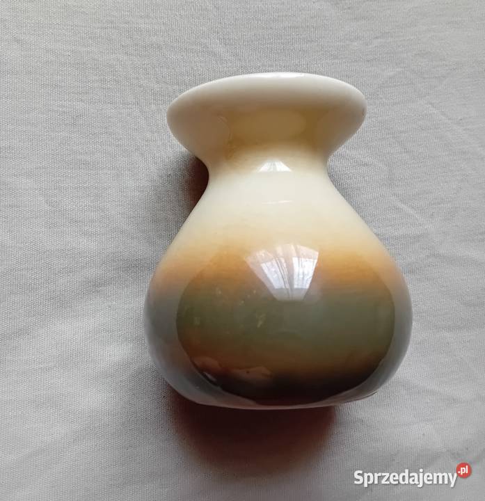 Wazonik z porcelitu Tułowice okres PRL Koźminek