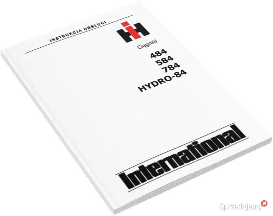 Instrukcja International IH 484 584 784 HYDRO84 Szamotuły sprzedam