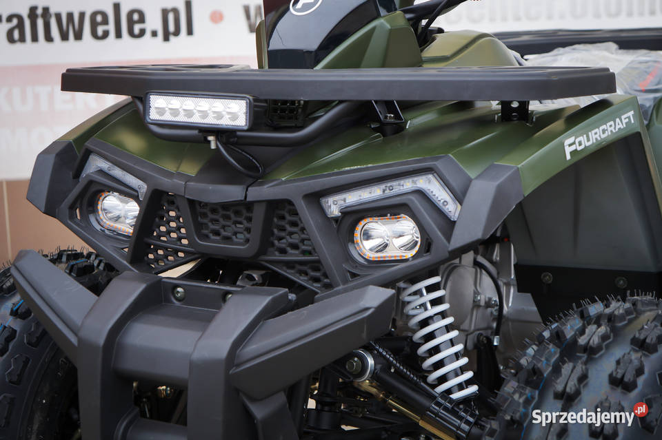 QUAD ATV 125cc FOURCRAFT PÓŁAUTOMAT KOŁA 8 Ząbkowice Śląskie