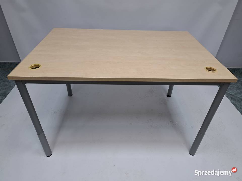 Biurko proste Martela 120x80 klon duża ilość Poznań