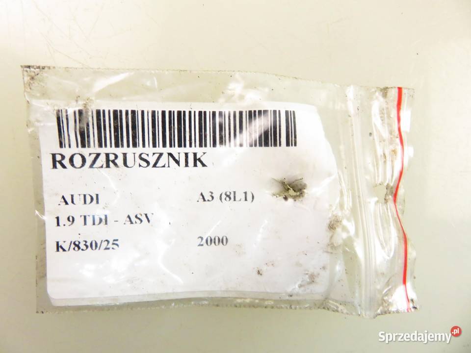 ROZRUSZNIK AUDI A3 8L1 19 TDI ASV 0001125012 Motoryzacja sprzedam
