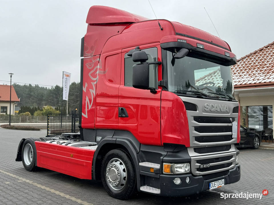 Scania R410 E6 4x2 Retarder Klima Postojowa Low 1269000km Widełki sprzedam