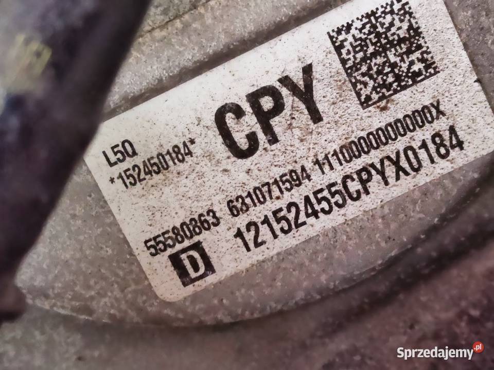 Silnik Opel Karl L5Q 55580863 CPY