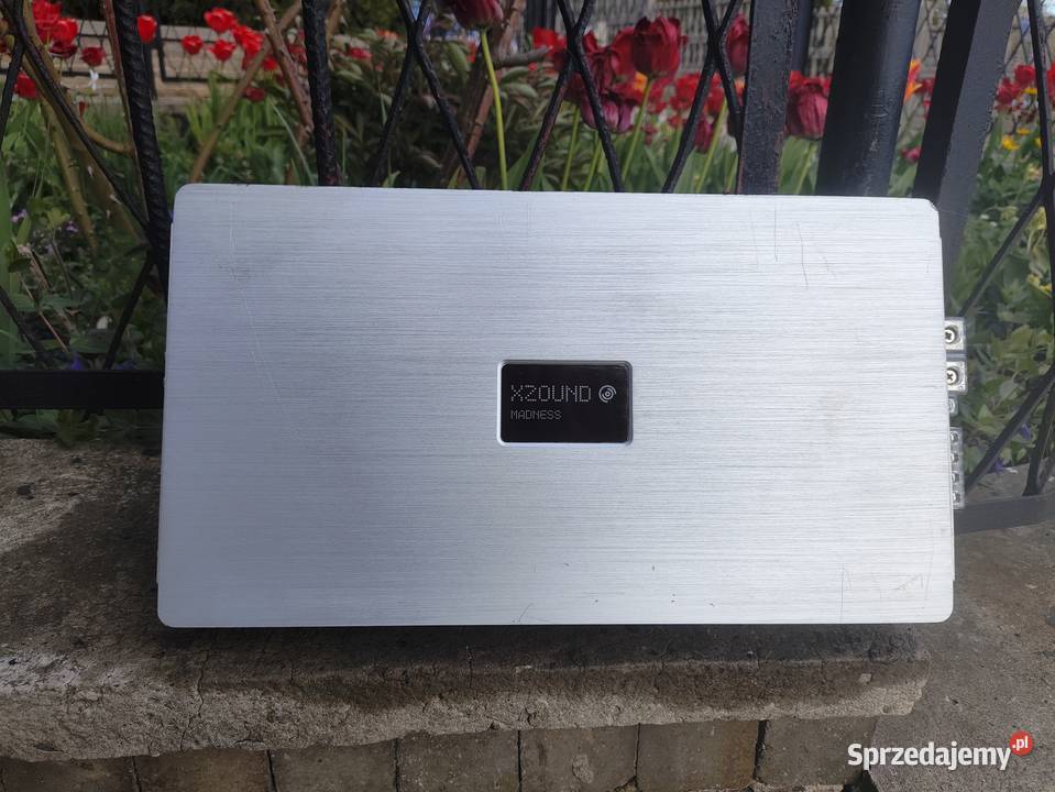 Wzmacniacz samochodowy 1 kanałowy monoblok Wzmacniacze