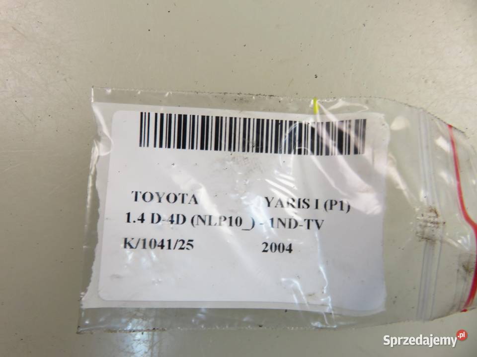 WTRYSKIWACZ TOYOTA YARIS I 14 D4D 0445110214 Wtryskiwacze