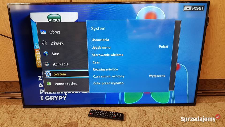 TV monitor Samsung DC40E pilot mazowieckie
