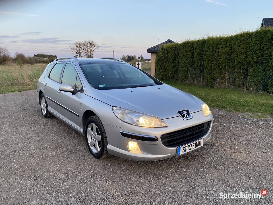 Peugeot 407SW 2004R 20HDI ŁADN BDBStan100Sprawny Zamość