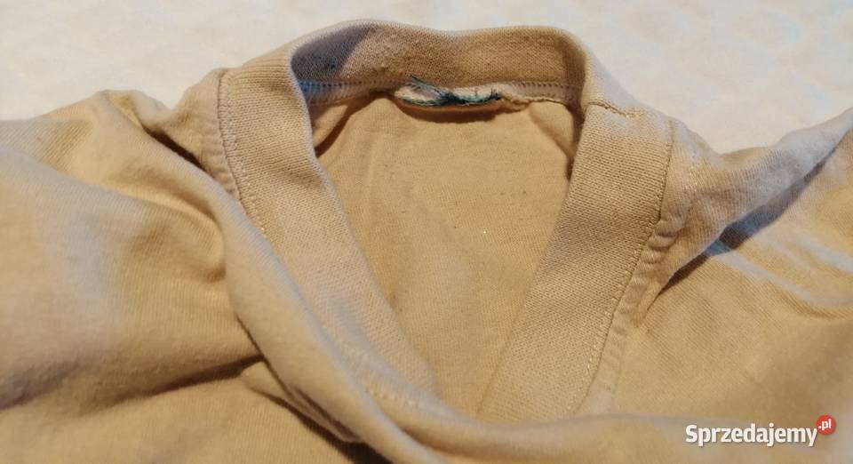 Koszulka krótki rękaw beżowa liczba 22 116 Czeladź