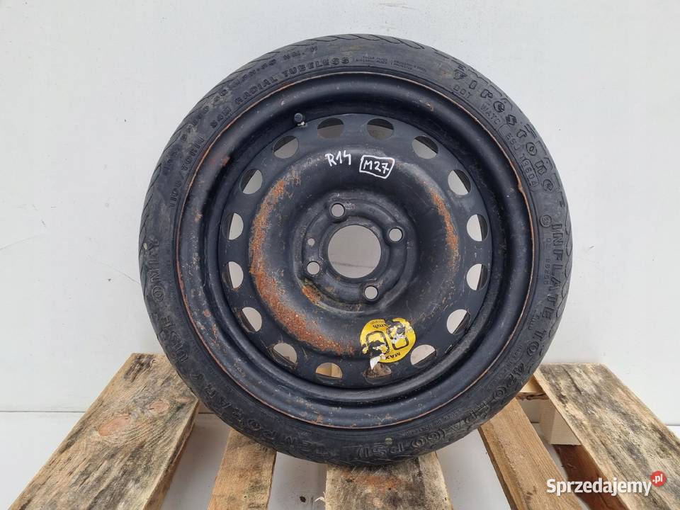 KOŁO DOJAZDOWE Nissan Micra K12 dojazdówka 10570 lubelskie Chełm