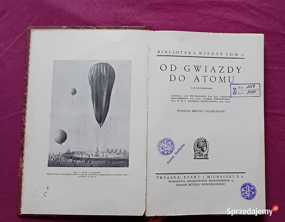 Gwiazdy do atomu Bibljoteka wiedzy tom 12 Koźminek