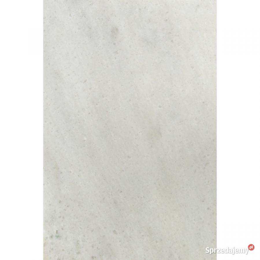 Płytki Marmur Clara White szlifowane 61x406x12 Podłogi i schody sprzedam