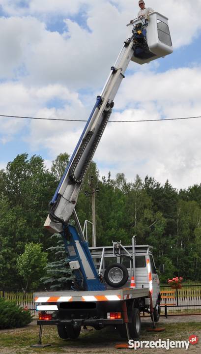 Wynajem podnośnika koszowego na terenie woj mazowieckie Płock wynajem