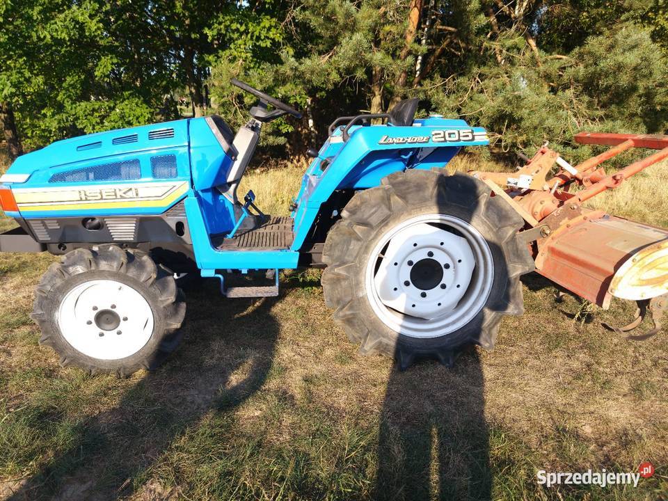Traktorek ogrodowy iseki tu 205 ciągnik Kubota łódzkie Bełchatów