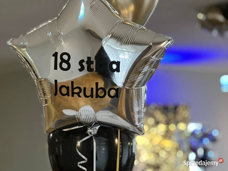 Brama balonowa kolumna balonowa girlanda Katowice