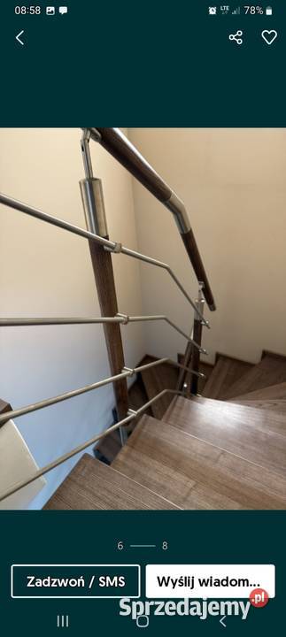 Balustrada na schody