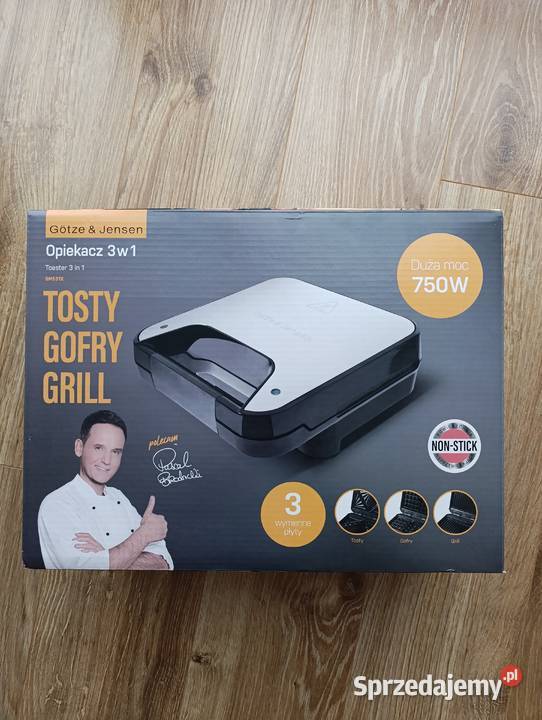 Opiekacz 3w1 gofry tosty grill Nowy warmińsko-mazurskie Szczytno
