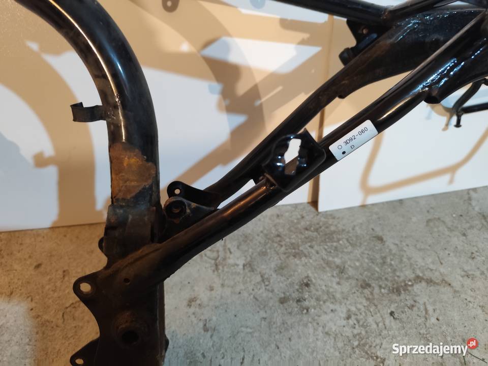 Yamaha YBR125 2007 rama z dokumentacją Elementy nadwozia Przeworsk sprzedam