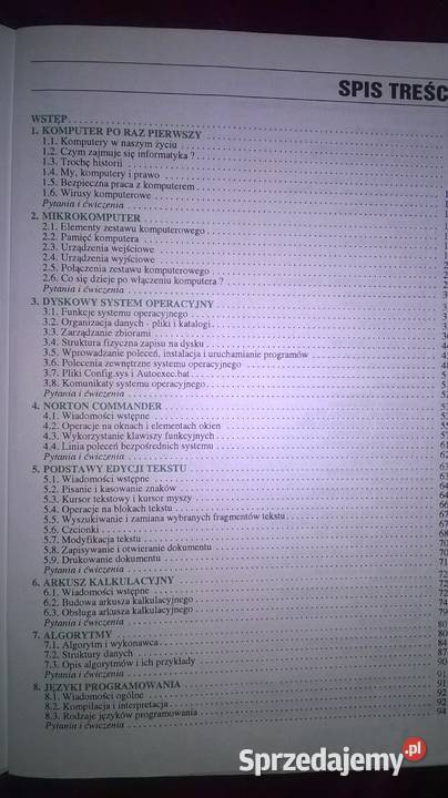 sprzedam podręcznik elementy informatyki A tradycyjny podręcznik