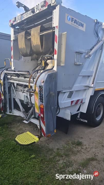 Mercedes Axor 1829 śmieciarka Faun 16 m3 Euro 5 diesel Śmieciarki Nowiny