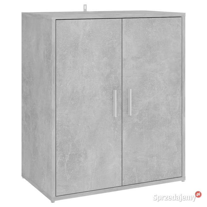 Szafka na buty szarość betonu 60x35x70 WM808922 Warszawa