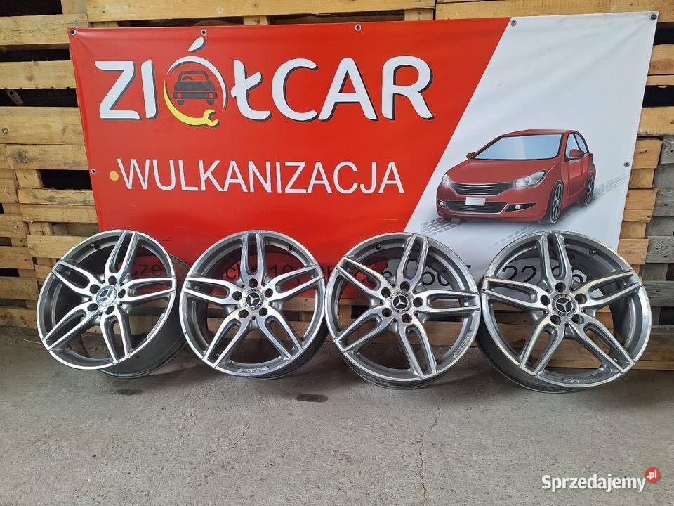 Alufelgi 5x112 18 ET52 AMG Mercedes CLA w176 Mercedes-Benz OE