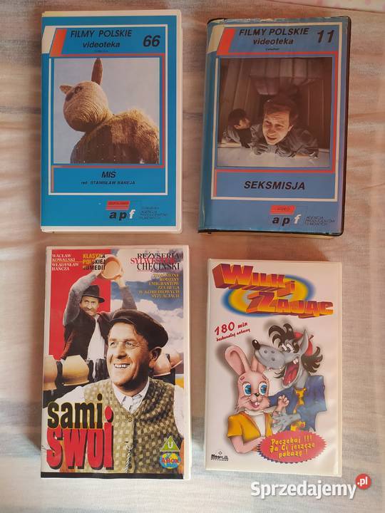 Kasety VHS komedie mazowieckie Warszawa