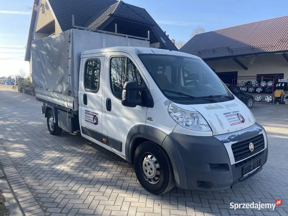 Fiat Ducato Doka Brygadówka Plandeka Skrzynia Ducato