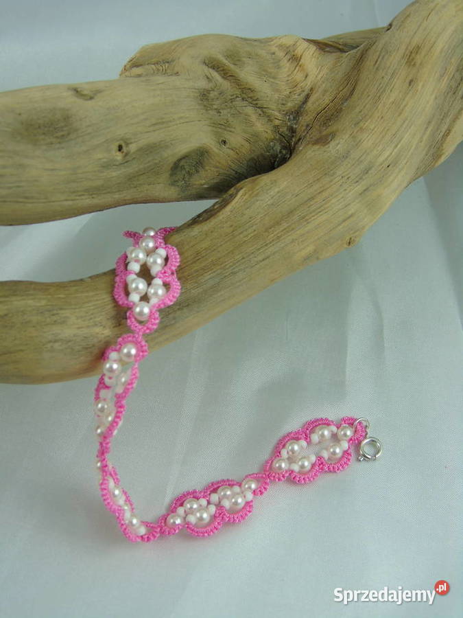 Bransoletka koronkowa sprzedam