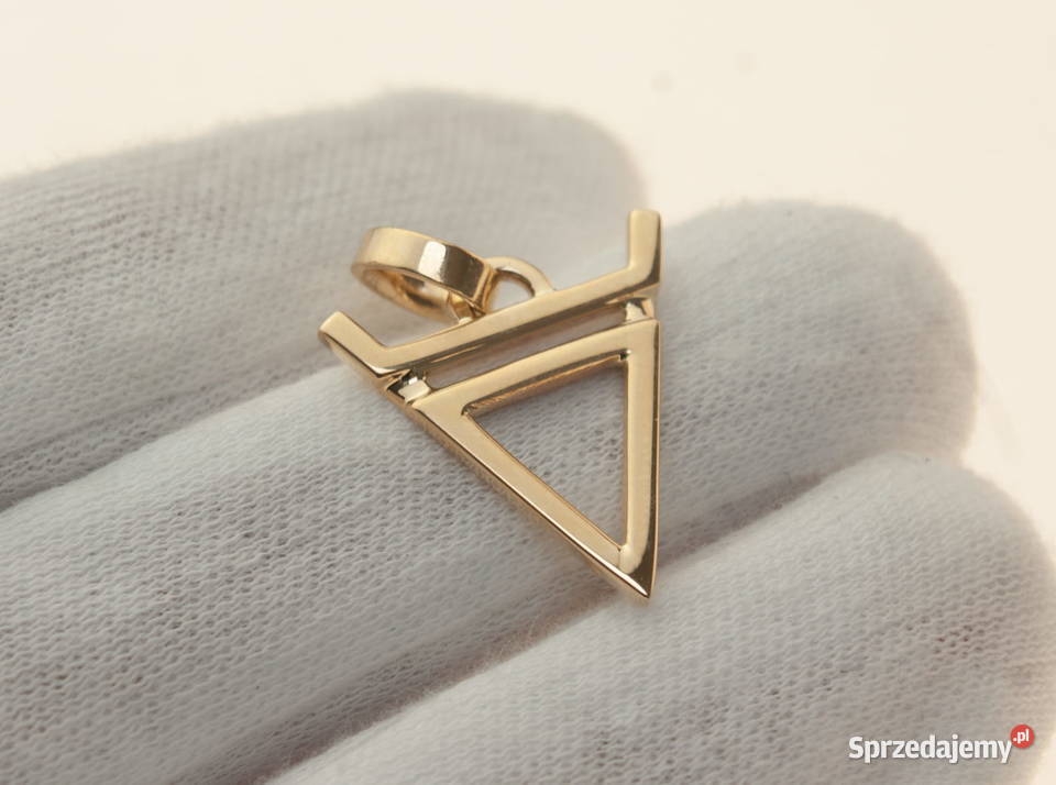 ZŁOTY WISIOREK Z SYMBOLEM WELES TYVODAR złote