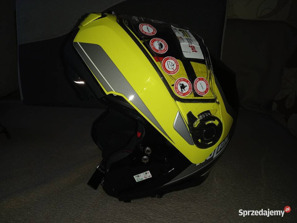Sprzedam kask szczękowy nolan xl warmińsko-mazurskie Węgorzewo