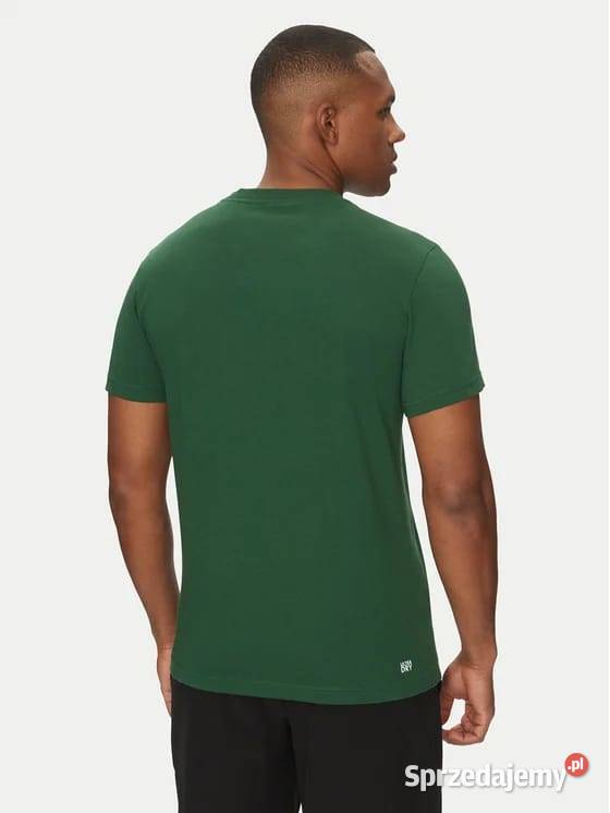 Tshirt męski Lacoste UltraDRY zielony M nowy Białystok