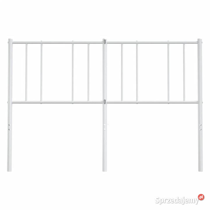 Metalowe wezgłowie białe 160 WM352564 Warszawa