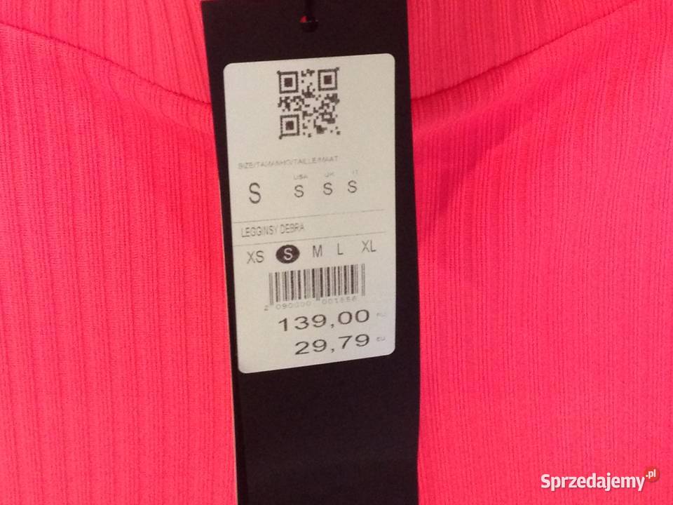 Leginsy Orange Neon Damskie OLA VOGA S NOWE Inny wzór lubuskie