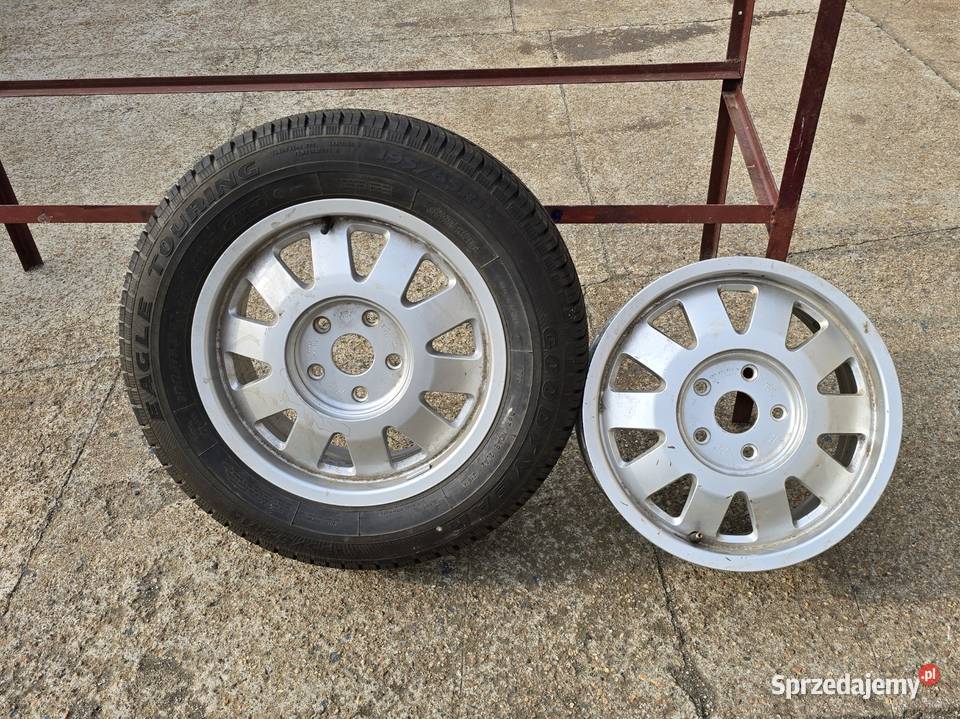 Alufelgi Audi A4 B5 6Jx15 H2 ET 45 450 aluminiowe Mietków sprzedam