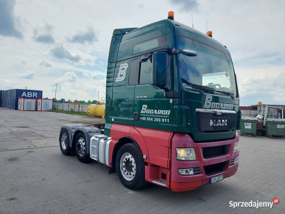Man TGX 26480 euro 5 manual 6x2 zarej jako Ciągniki siodłowe pomorskie sprzedam