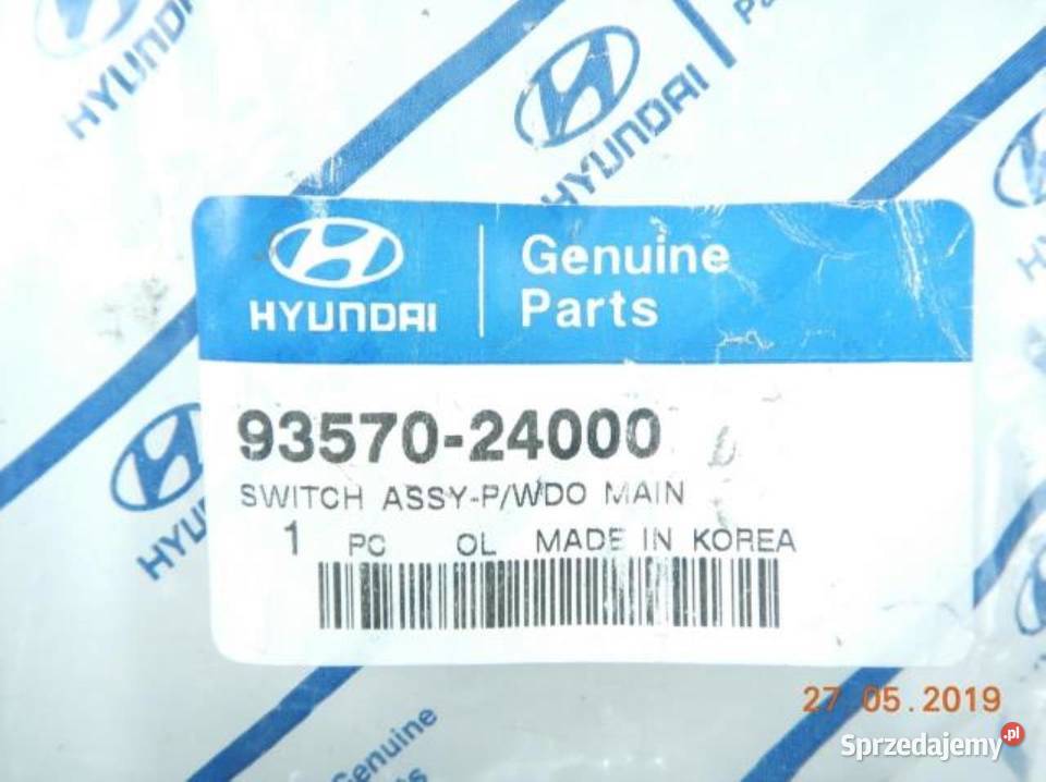 PRZYCISK PRZYCISKI SZYB HYUNDAI EXCEL 9094 osobowe