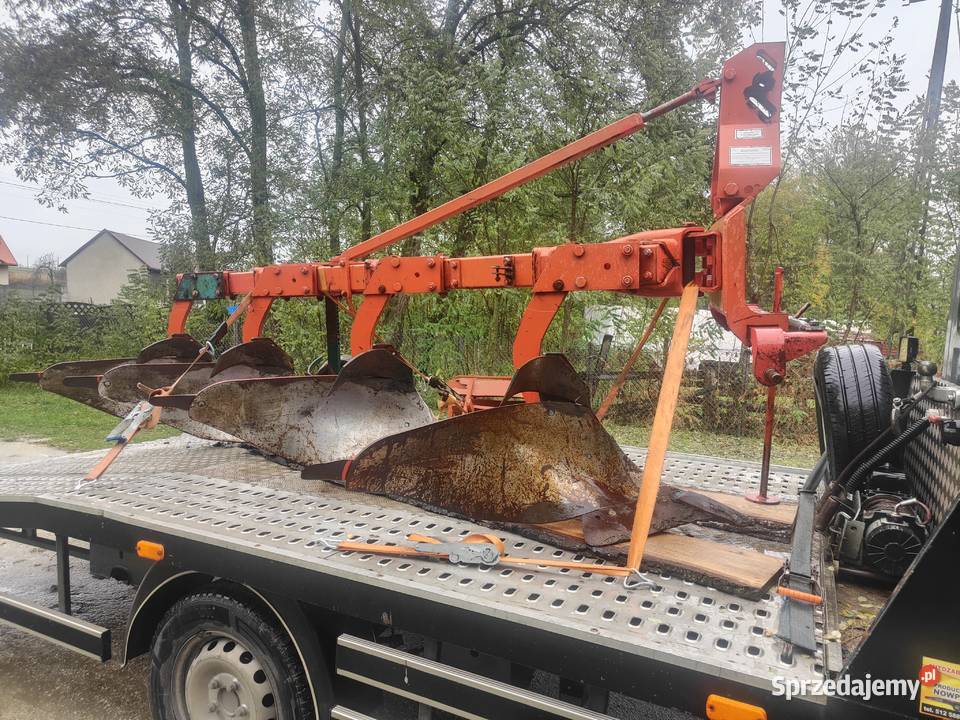 Pług 4 skibowy vogel noot Pługi Opatkowice Drewniane