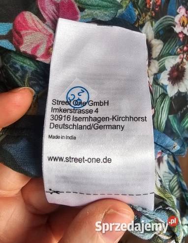 Narzuta na strój rozmiar 40 L Street One nowa Rozmiar 40(L) Niemodlin sprzedam