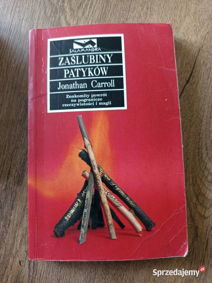 Jonathan Carroll Zaślubiny patyków miękka Serock
