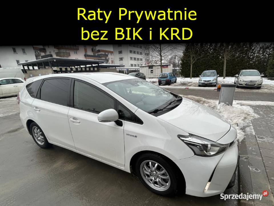 Toyota Prius Plus Raty Prywatnie Hybryda Automat dolnośląskie Wrocław