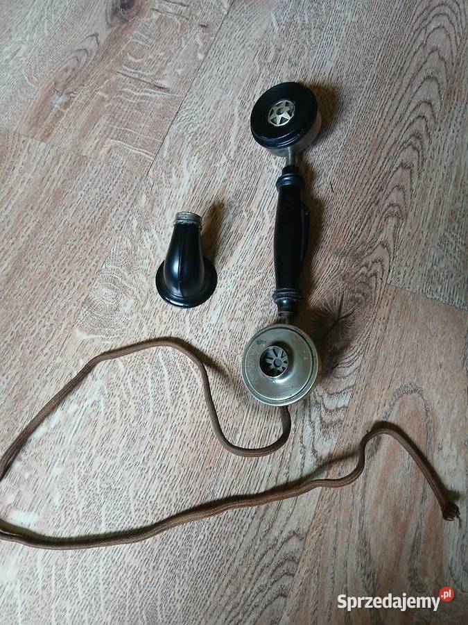 Stara słuchawka do telefonu Kraków