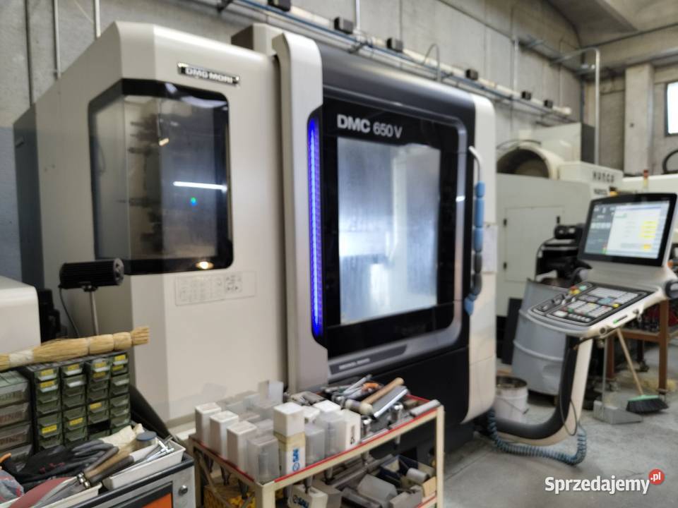4 osiowe centrum obróbcze DMG MORI DMC 650V Szczecin