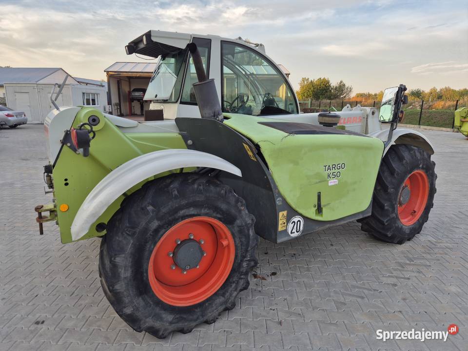 Ładowarka Teleskopowa Claas Targo K50 KLIMA 6 mazowieckie Szydłowiec