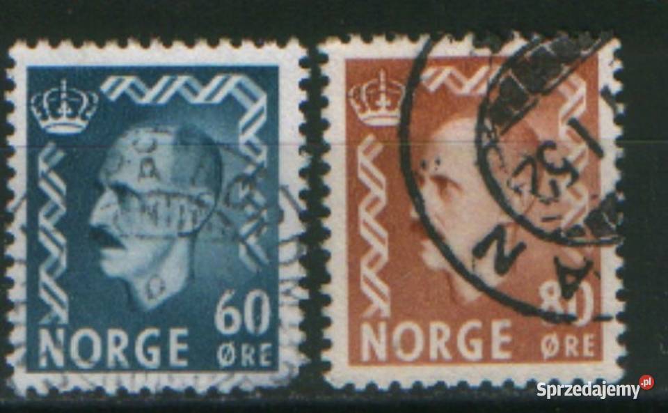 Zn Norwegia Mi 367 8 kas 1950 Gliwice