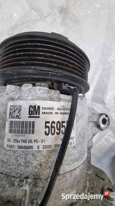 OPEL INSIGNIA B 20 CDTI SPRĘŻARKA KLIMATYZACJI