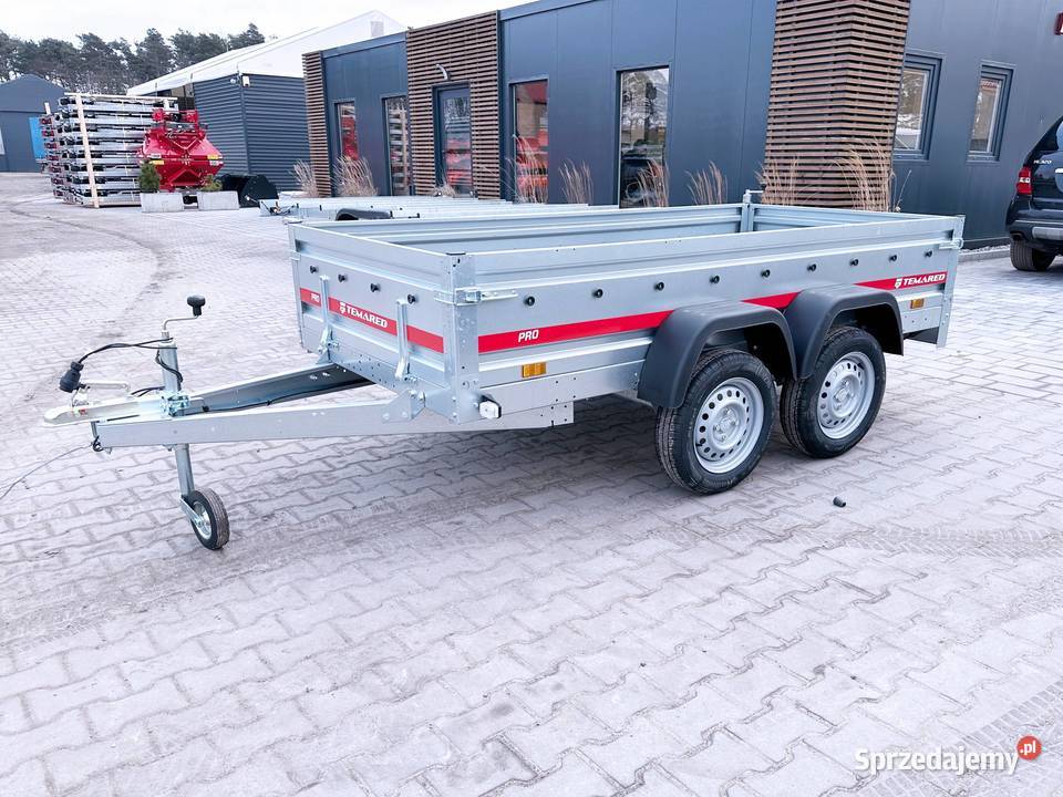 Przyczepka samochodowa Temared PRO 26122 burtowe Warszawa