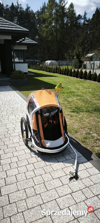 GIANT PeaPod przyczepka rowerowa 2osobowa Nisko sprzedam