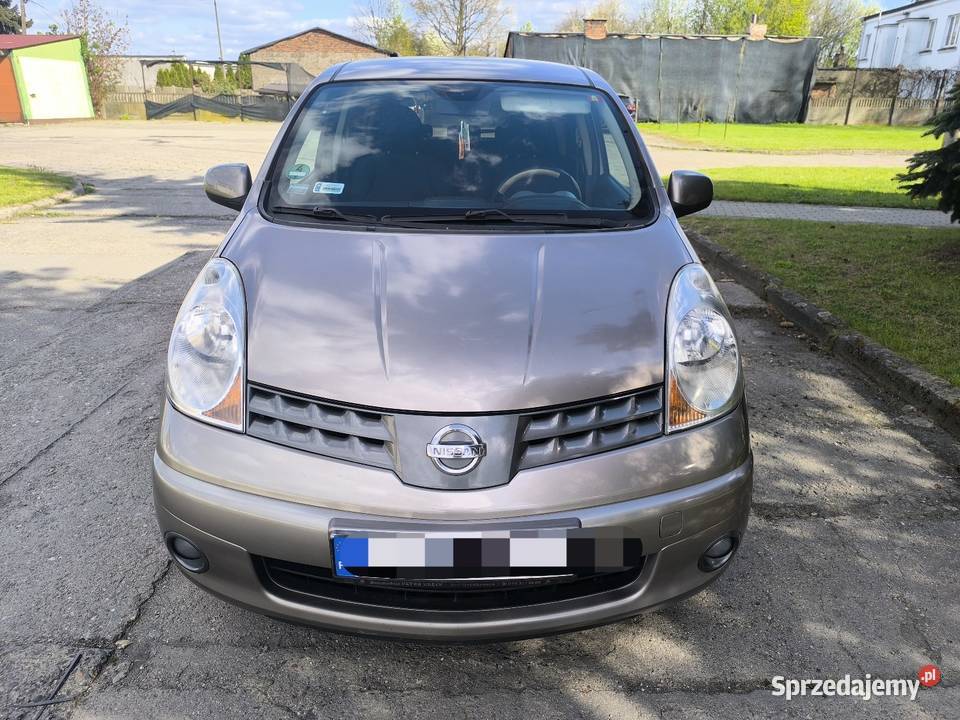 Nissan Note 2007 15 dCi Oszczędny Rok produkcji 2007 Sieradz sprzedam
