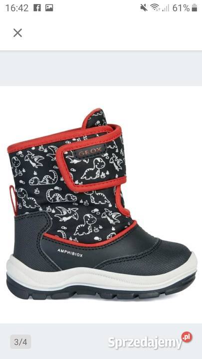 Śniegowce GEOX rozmiar 23 nowe sprzedam