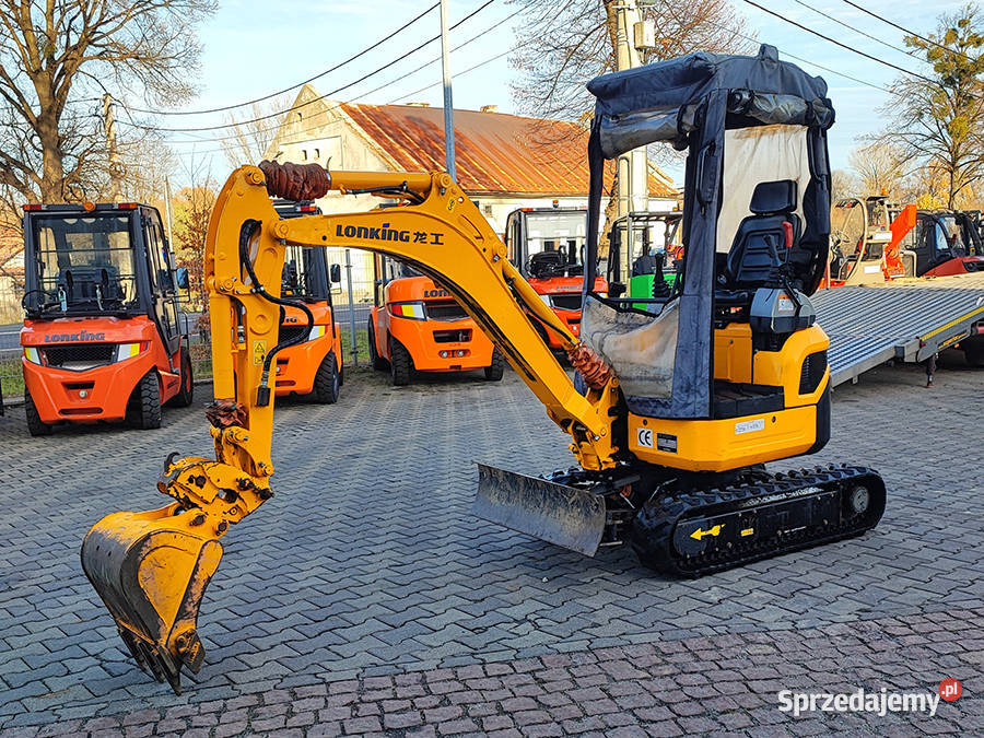 Mini Koparka gąsienicowa 1600 Lonking CDM6016 Kęty sprzedam